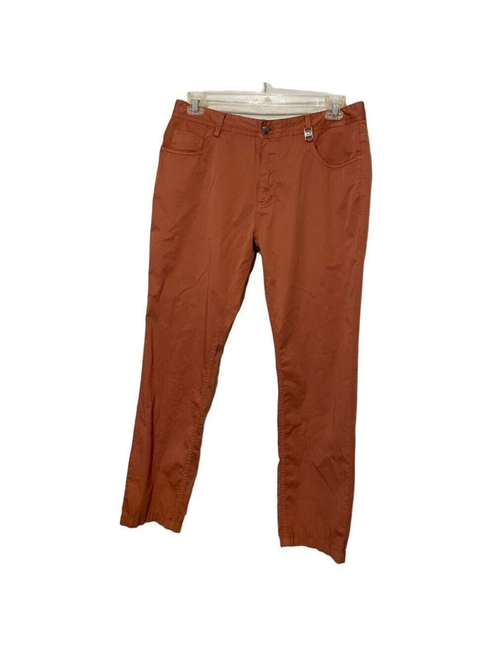 TR Premium Men's Rust Orange Chinos Sz 34x30